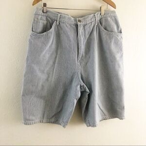 Gitano Striped blue and white Bermuda jeans 2X